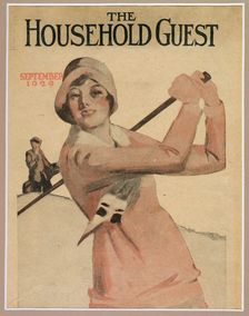 Cover of "The Household Guest" magazine, September 1929. Creator: Unknown