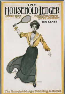 Cover of "The Household Ledger" magazine, American, June 1903. Creator: Unknown