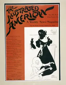 Cover of "The Illustrated American", 1894. Creator: Aubrey Beardsley