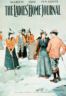 Cover of "The Ladies Home Journal", March 1900. Creator: Unknown