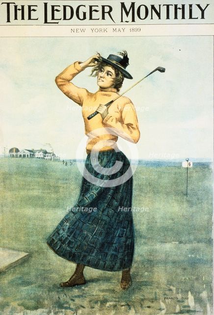 Cover of "The Ledger Monthly", American, 1899. Creator: Unknown.