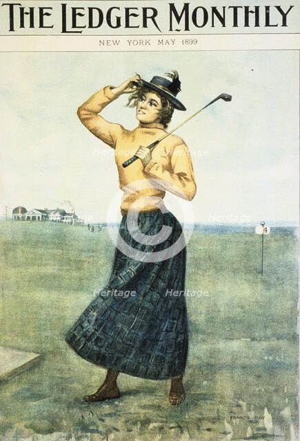 Cover of The Ledger Monthly, American, 1899. Artist: Unknown