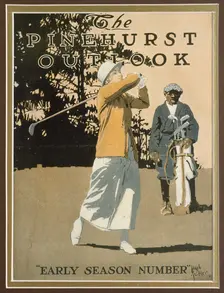 Cover of "The Pinehurst Outlook", c1920s. Creator: Unknown