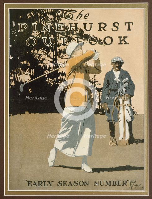 Cover of "The Pinehurst Outlook", c1920s. Creator: Unknown.