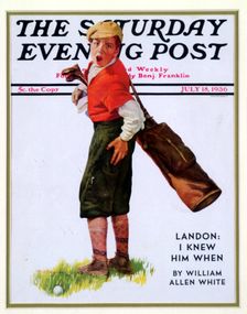 Cover of "The Saturday Evening Post", American, 1936. Creator: Unknown