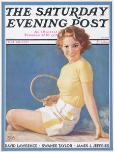 Cover of "The Saturday Evening Post", American, July 20, 1935. Creator: Unknown