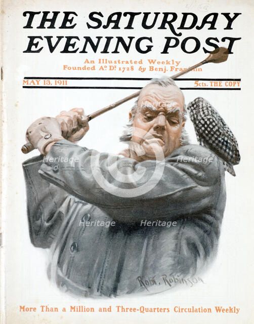 Cover of The Saturday Evening Post, May 1933. Artist: Unknown