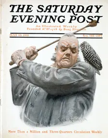 Cover of "The Saturday Evening Post", May 1933. Creator: Unknown