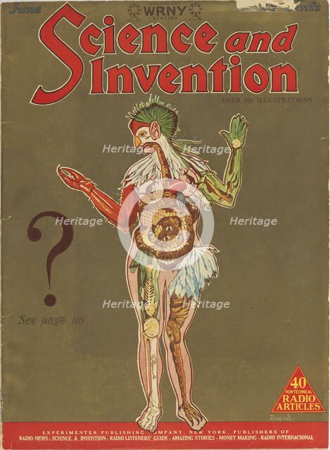 Cover of the Science and Invention Magazine, June 1927, 1927. Creator: Reinicke, W. E. (active ca. 1927).