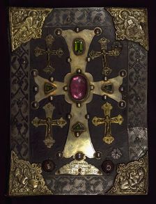 Cover of the T'oros Roslin Gospels, 1262. Creator: T'oros Roslin