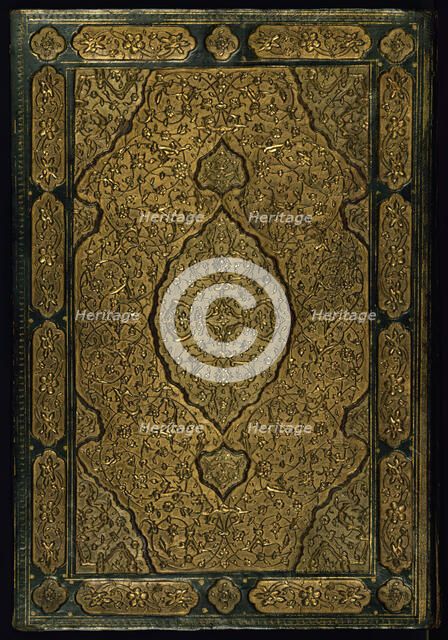 Cover of Two Works of Sa'di, 1572.  Creator: Unknown.