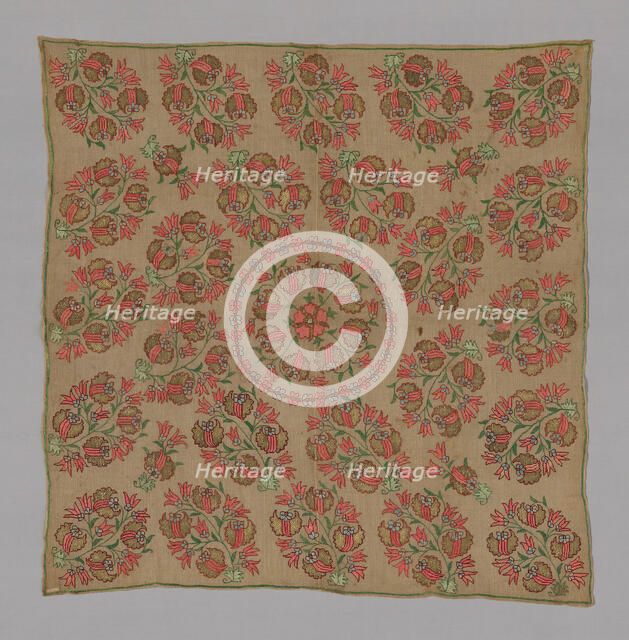 Cover (possibly Turban Cover), Turkey, 18th century. Creator: Unknown.