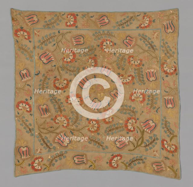Cover (possibly Turban Cover), Turkey, 18th century. Creator: Unknown.