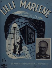 Cover to "Lilli Marlene" sheet music, c1930s. Creator: Unknown