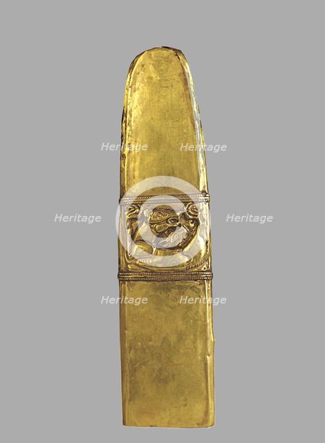 Cover to Sword Sheath, 5th cen. BC. Artist: Scythian Art  