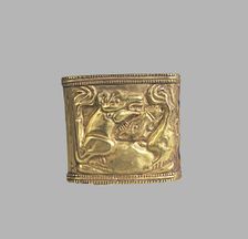 Cover to Sword Sheath, 5th cen. BC. Artist: Scythian Art