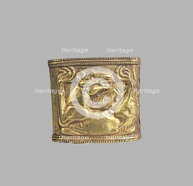 Cover to Sword Sheath, 5th cen. BC. Artist: Scythian Art  