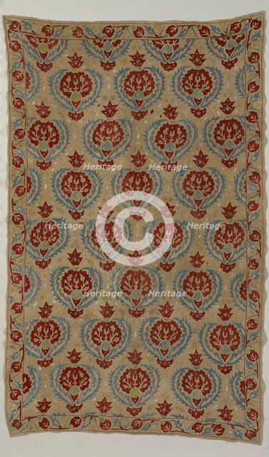 Cover, Turkey, 17th century, Ottoman Dynasty (1299-1923). Creator: Unknown.