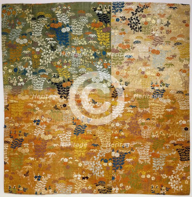 Cover Used In Buddhist Temple Sanctuary (Uchishiki), 18th century. Creator: Unknown.