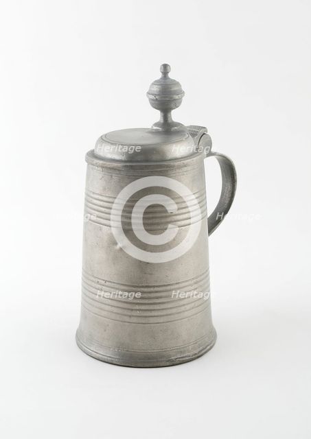 Covered Tankard, Nuremberg, First half 19th century. Creator: Unknown.
