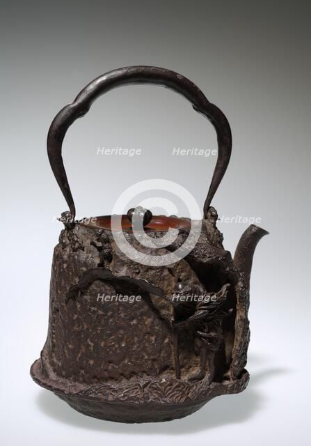 Covered Tea Kettle, Tokugawa Period. Creator: Unknown.