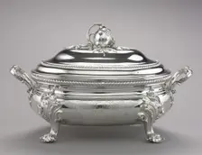 Covered Tureen, 1753. Creator: Edward Wakelin (British, 1784)