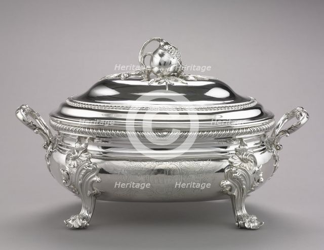 Covered Tureen, 1753. Creator: Edward Wakelin (British, 1784).
