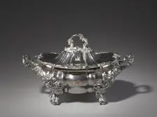 Covered Tureen, c. 1830-1850. Creator: Unknown