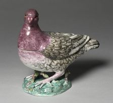 Covered Tureen in the Form of a Pigeon, c. 1760. Creator: Sceaux Factory (French, active 1748-66)