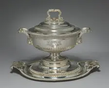 Covered Tureen on Stand, 1812. Creator: Paul Storr (British, 1771-1844)
