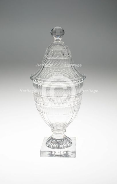 Covered Urn, England, 1810/30. Creator: Unknown.