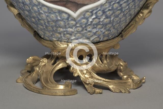 Covered Vase (1 of 2), 1749. Creator: Meissen Porcelain Factory (German).