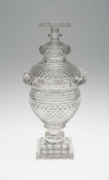 Covered Vase, England, c. 1800. Creator: Unknown