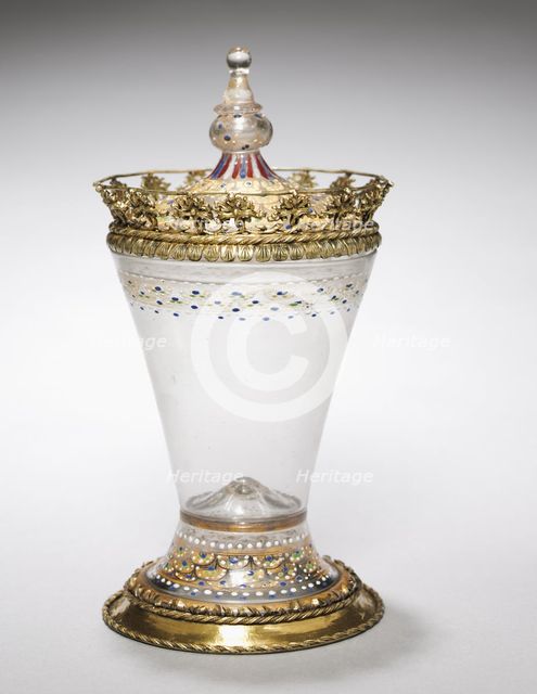 Covered Beaker, 1490s. Creator: Unknown.