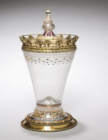Covered Beaker, 1490s. Creator: Unknown