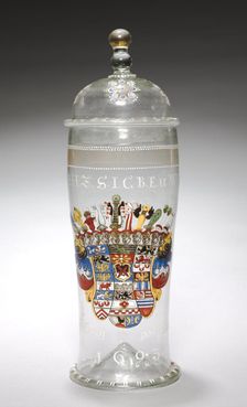Covered Beaker (Humpen), 1693. Creator: Unknown