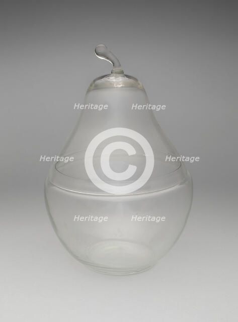 Covered bowl, 1880/1900. Creator: Unknown.