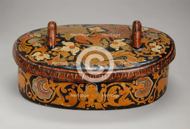 Covered Bowl, c.1830. Creator: Unknown.
