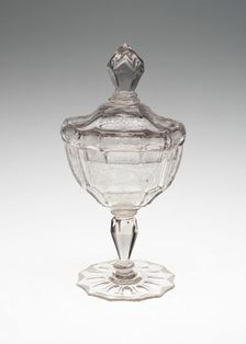 Covered Bowl, Germany, c. 1730. Creator: Unknown