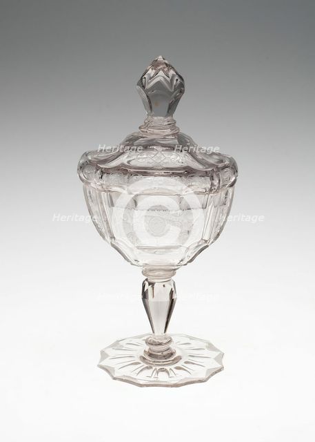 Covered Bowl, Germany, c. 1730. Creator: Unknown.