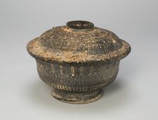 Covered Bowl, Korea, Unified Silla dynasty (668-935), 7th/8th century. Creator: Unknown