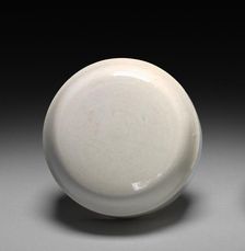 Covered Box: Ding ware (lid), 1000s-1100s. Creator: Unknown