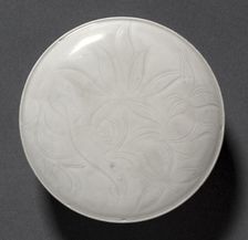 Covered Box (lid), 1100s. Creator: Unknown