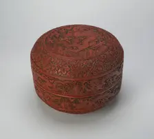Covered Box, Ming dynasty (1368-1644), Jiajing reign mark and period (1522-1567). Creator: Unknown