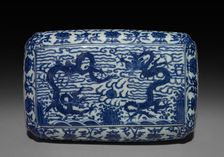 Covered Box with Dragons, 1573-1620. Creator: Unknown