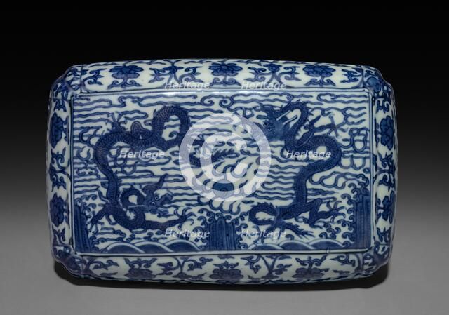 Covered Box with Dragons, 1573-1620. Creator: Unknown.