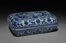 Covered Box with Dragons, 1573-1620. Creator: Unknown