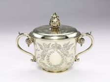 Covered Cup, 1686. Creator: Unknown