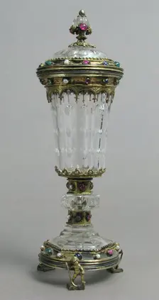 Covered Cup, German, 15th century. Creator: Unknown
