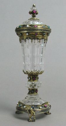 Covered Cup, German, 15th century. Creator: Unknown